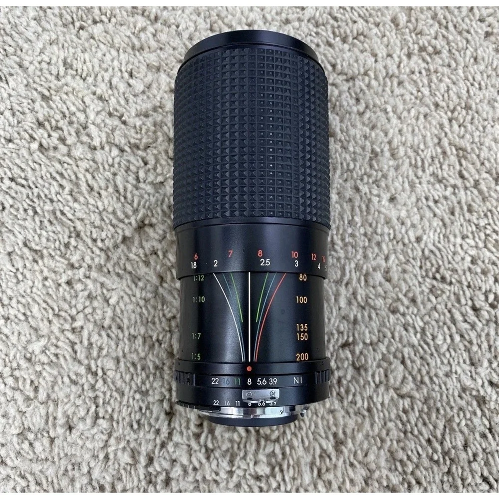 ALBINAR ADG 80-200mm‎ 1:3.9 Macro Zoom Lens 55mm No 85738643 Untested